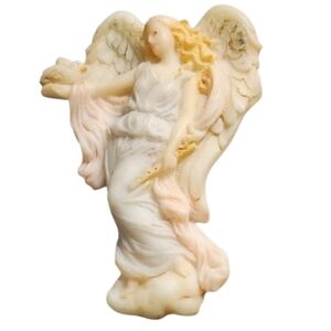 Vintage 1995 Roman, Inc. Resin Angel Brooch